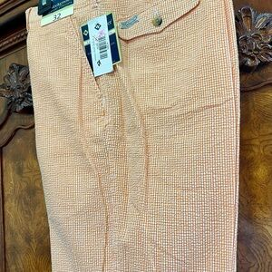 Orange Checkered Pants